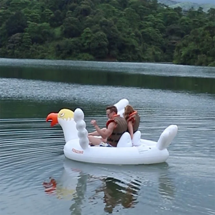 Hot Selling Motorized Inflatable Water Pool Floats Lounger Chair for Adults and Kids