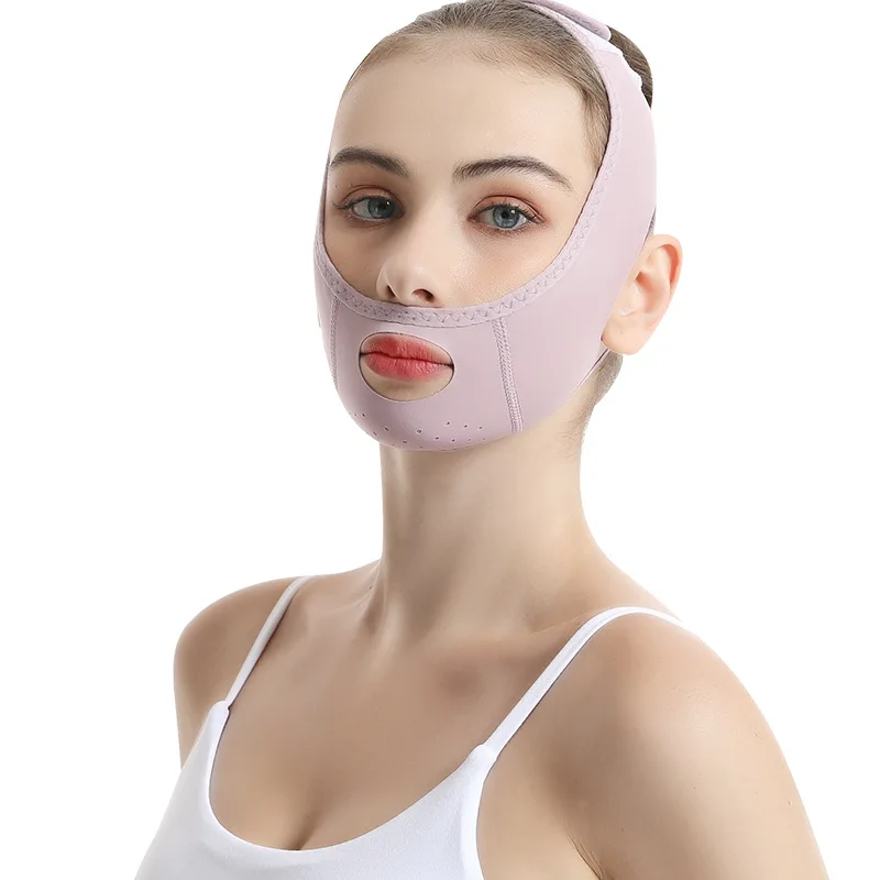 New Physical Lift Firming Face Breathable Slimming Belt V-line Face Lift Up Belt