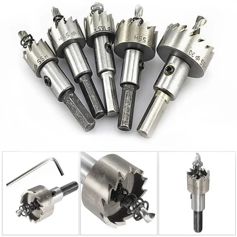 Top Quality Hss TCT Tipped Stainless Steel  Multi Purpose Hole Saw Set for Metal Cutting