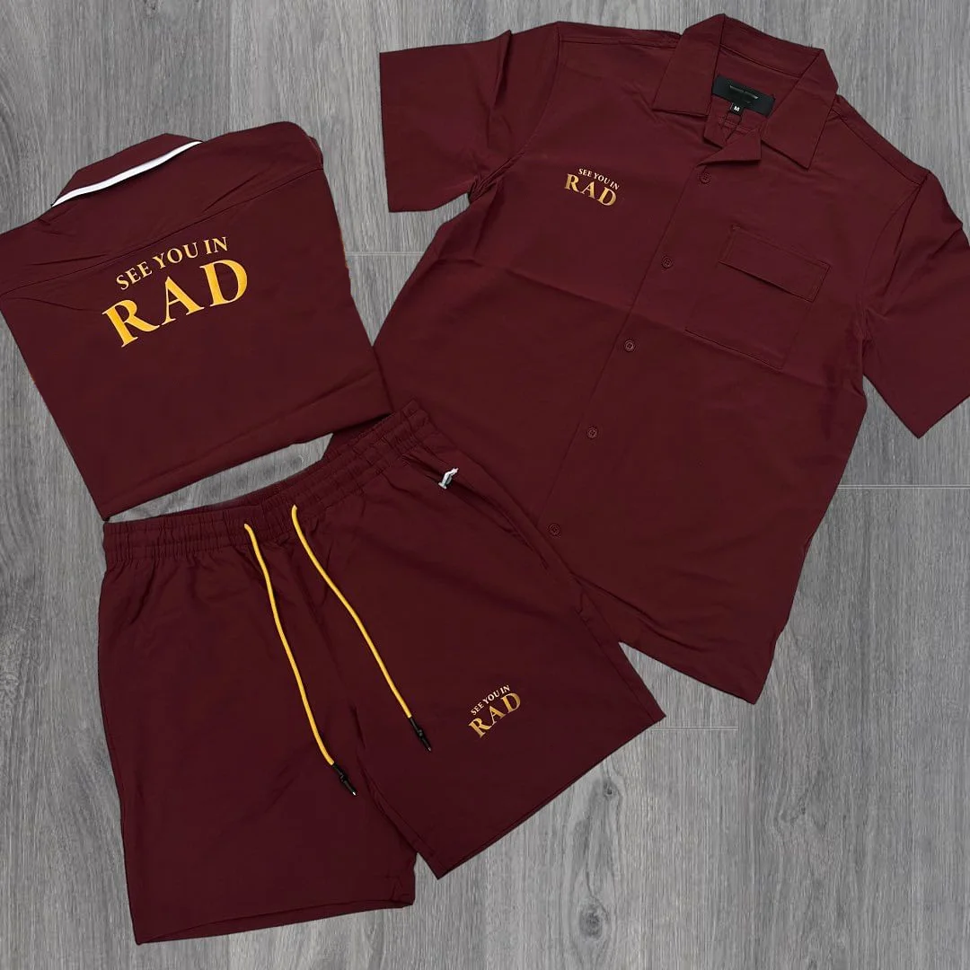 Mens Short Set V Neck Short Men Set White Button Down Suit Shirts Button Down Track Suit Tracksuit For Men