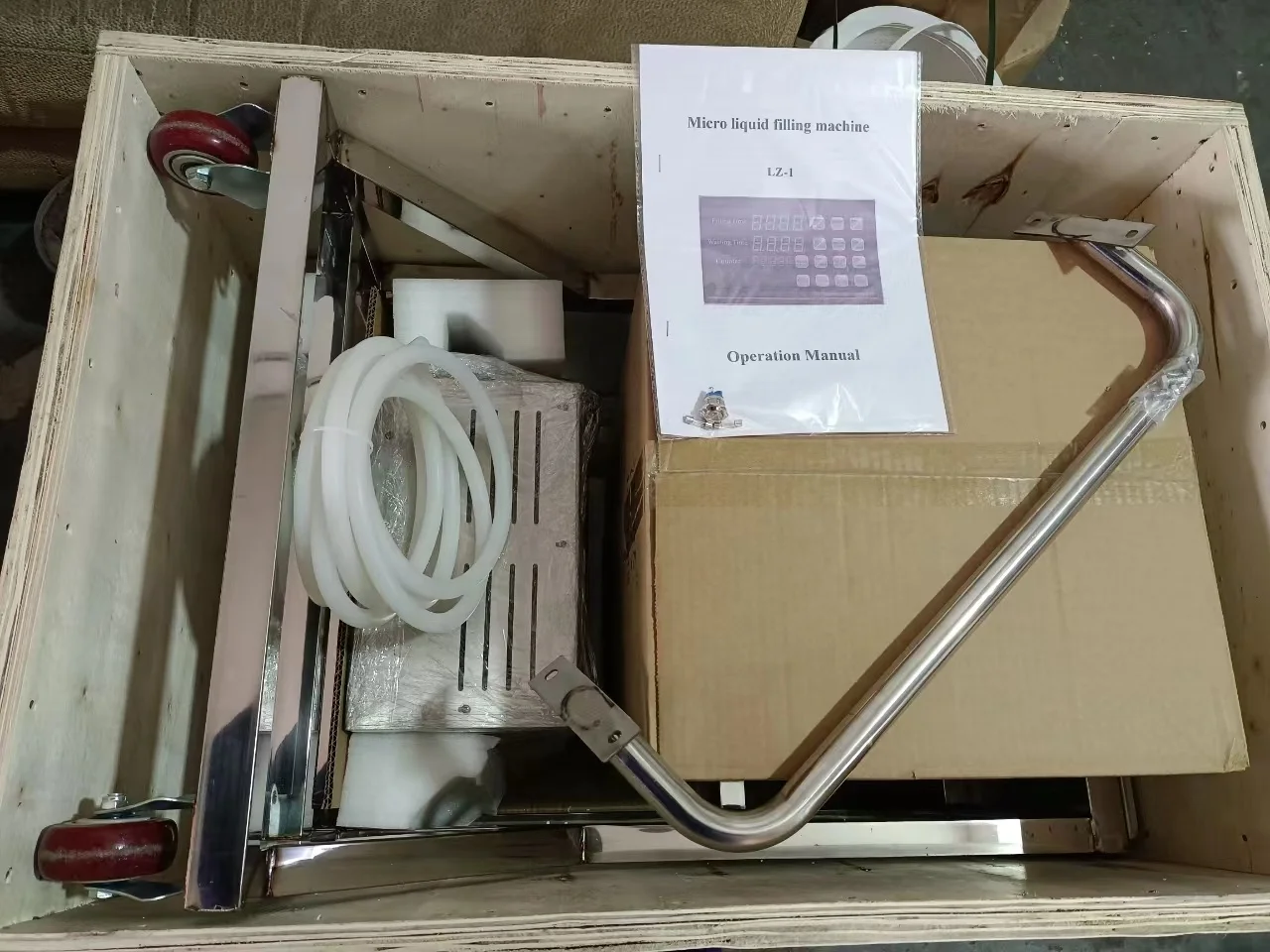 Digital Production Line Double Nozzles Diaphragm Pump Small Plastic Water Bottling Liquid Filling Machine