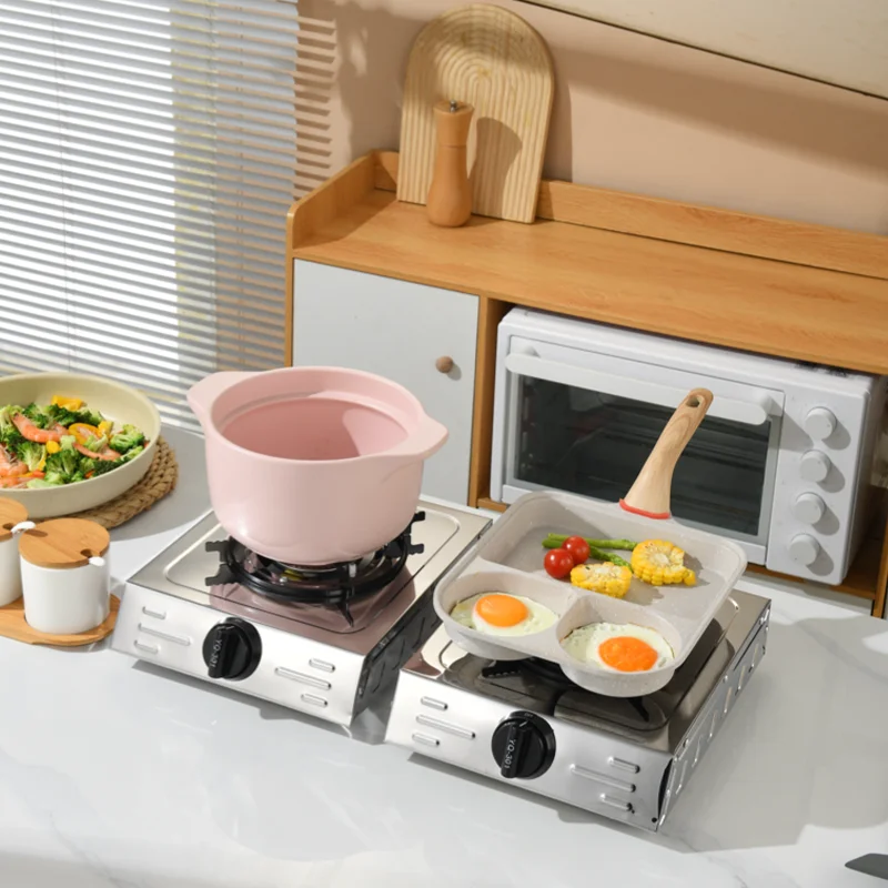 High Durability Gas Cooktop Single Burner Gas Stove Household Kitchen Using Portable Gas Stove For Home Cooking