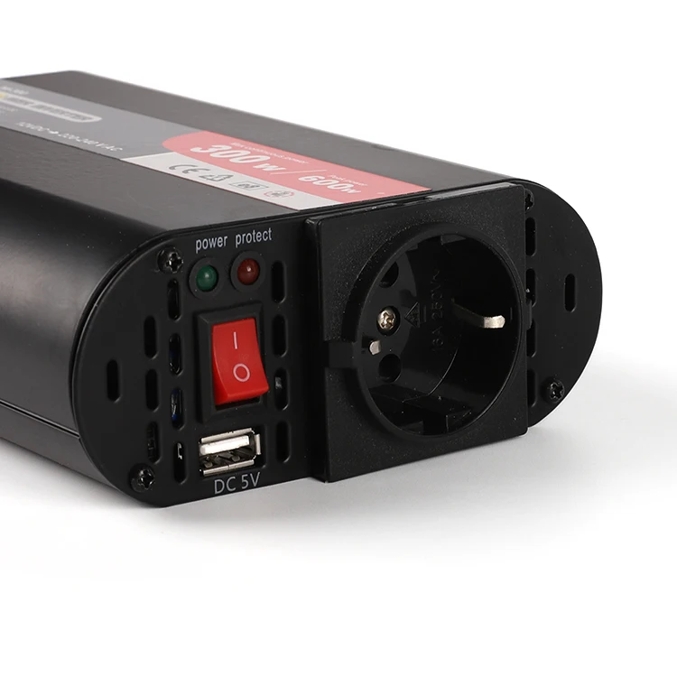 
Single phase 12v 24v 48v dc to ac 110v 230v solar power inverter 300w 