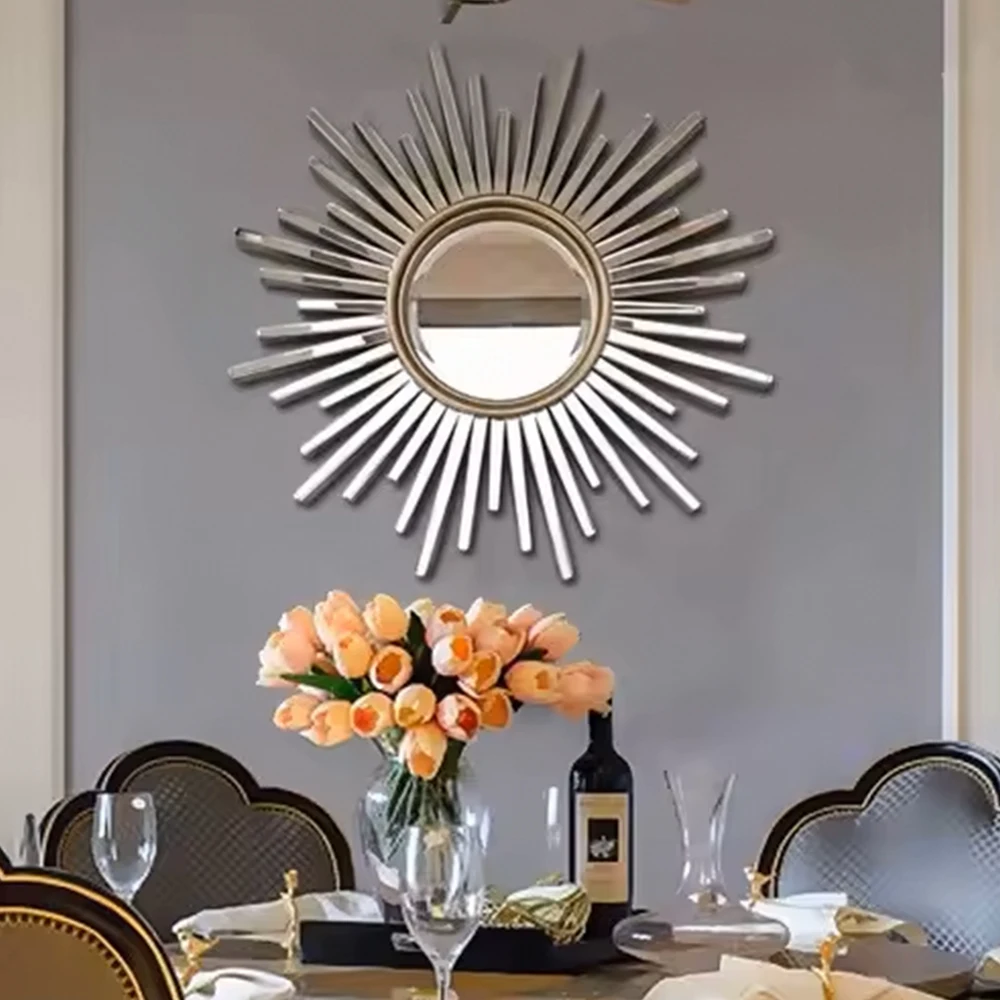 Wholesale popular nordic sunglasses living dining room home decor stylish mirror decor wall