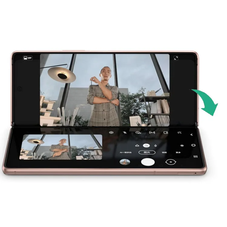  Оригинальный корейский смартфон Ga1axy Z Fold 2 Fold2 4G 5G складной экран планшет Android мобильный