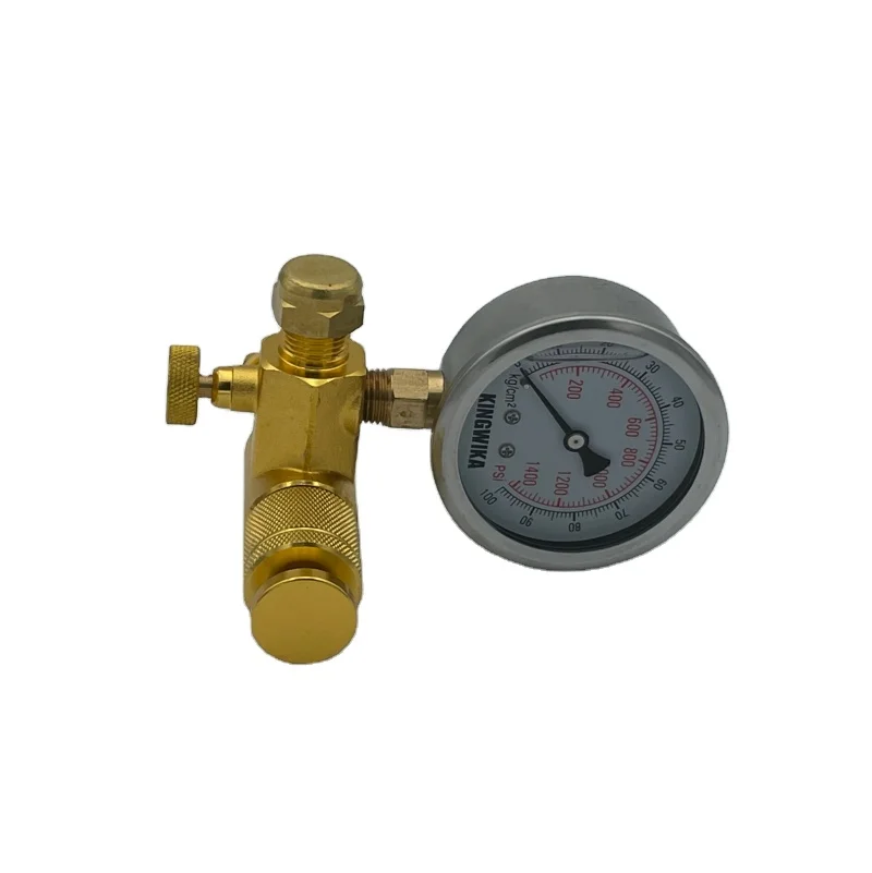 Excavator Hydraulic Breaker Hammer Nitrogen Bottle Gas Charge Kit