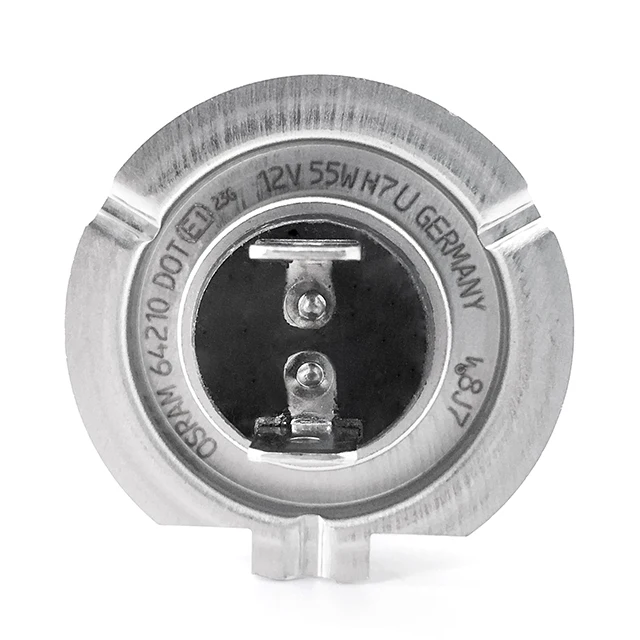 OSRAM Auto bulbs Halogen headlight H7 64210 12V 55W PX26d Clear made in Germany original halogen