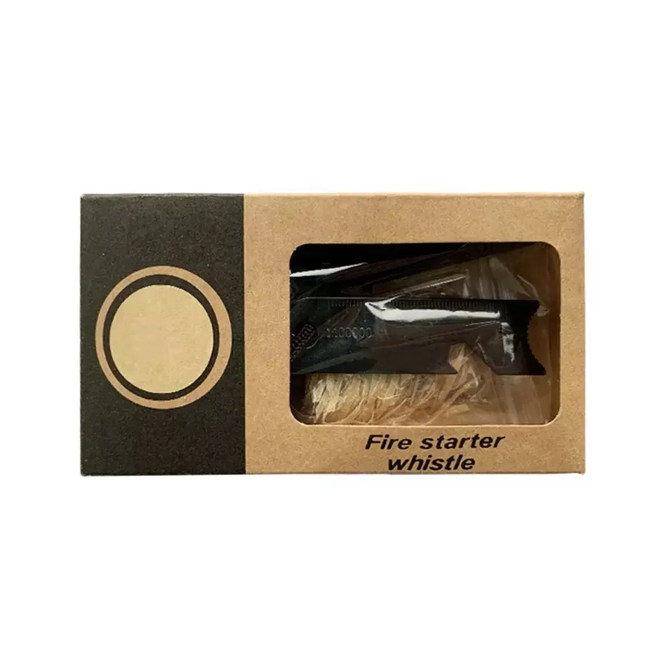 Выживающий магниевый Ферро стержень стартер свисток трут рулон толстый Ферро-стержень выживание многофункциональный ударник
