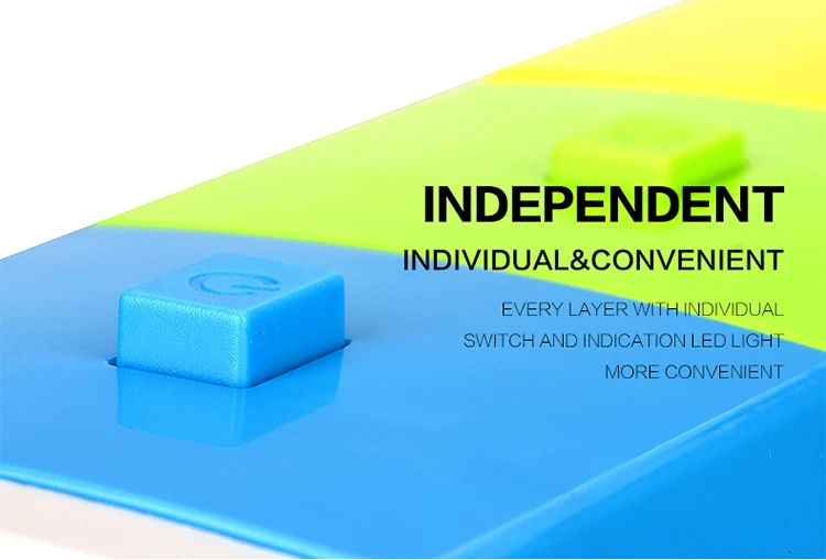 
16 amp 3 layer tower extension board spike guard with 6 sockets power board 