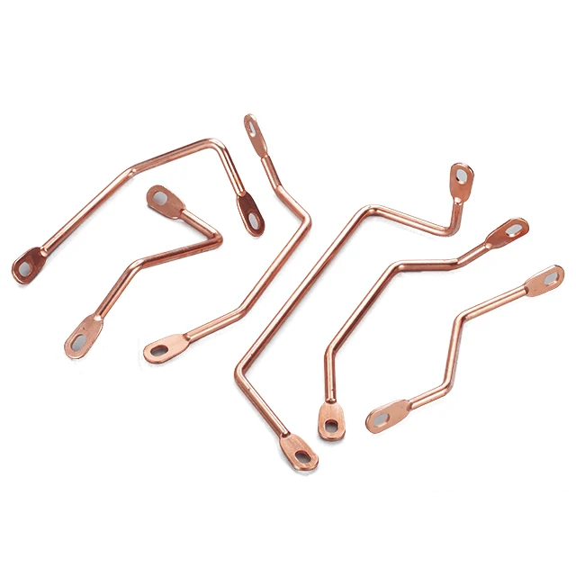 best quality Complex shape bending busbar Copper laminated flexible shunt 3D copper bus bar