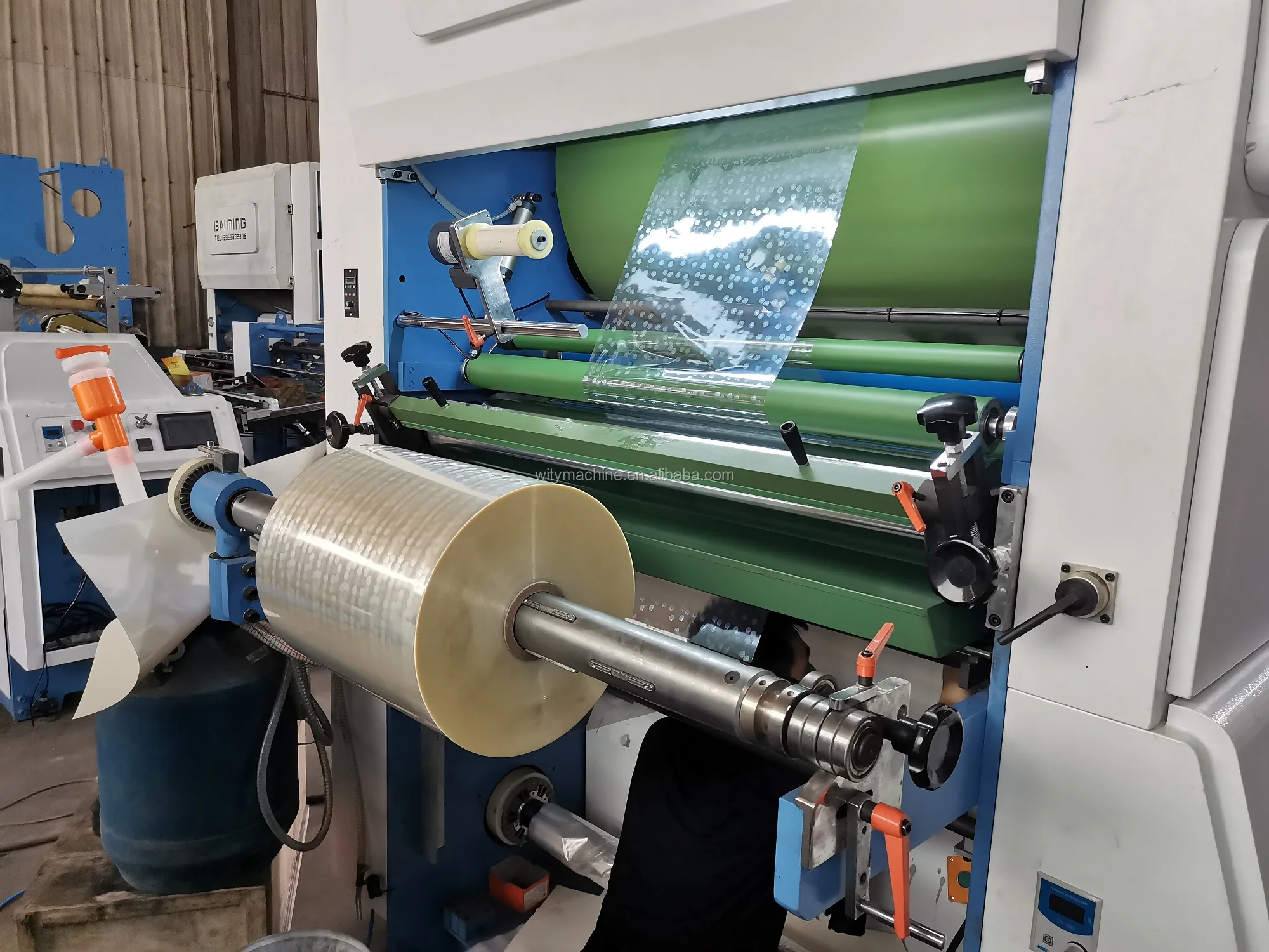 Automatic Paper Sheet Laminating Machine With Glue Laminating Thermal Laminating