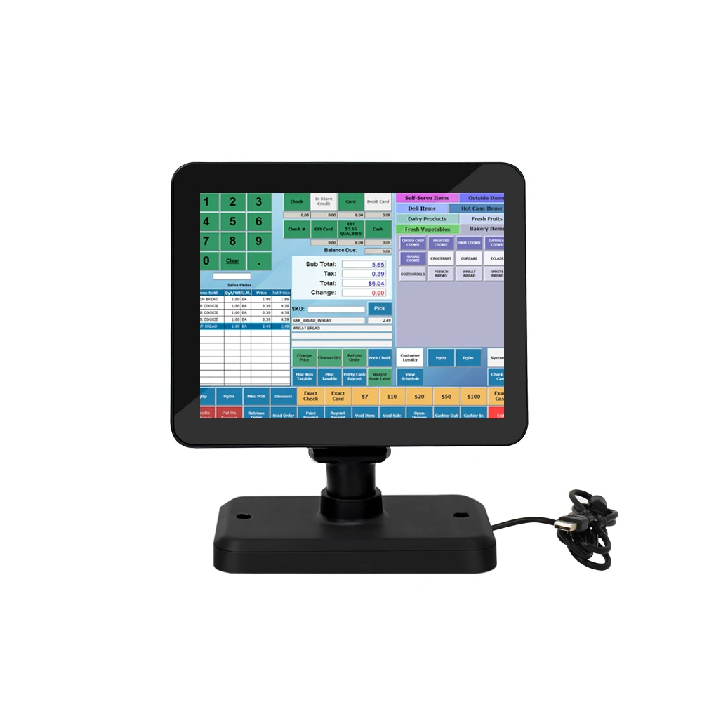 Customer Display with 9.7 Inch Screen Pos Monitor for System