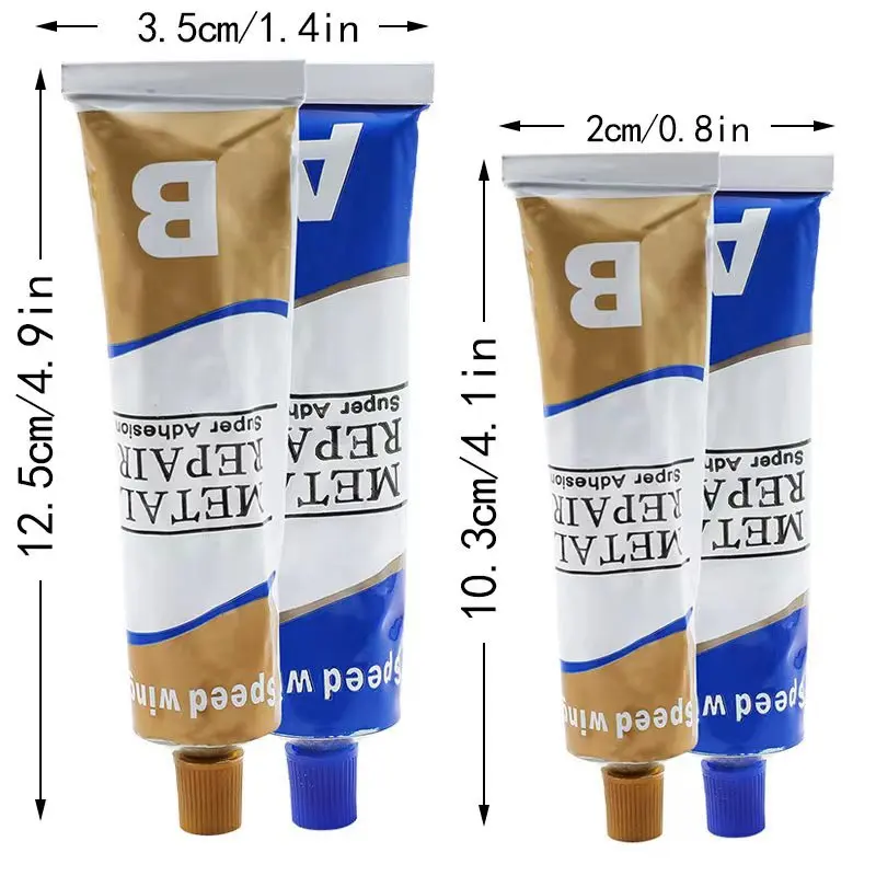 Hot Sale Quickly Dry High And Low Temperature Resistant Metal Welding Adhesive AB Glue Multi-Purpose Glue