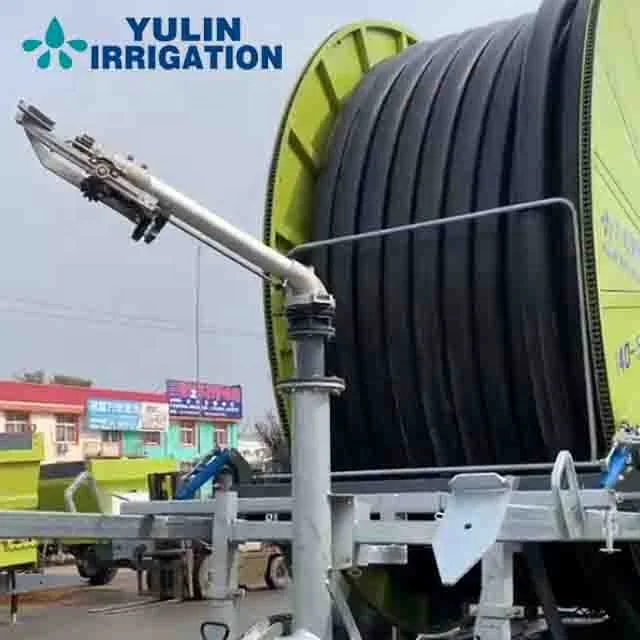 2024  Modern Farm irrigation systems with Solar Energy System Hose reel