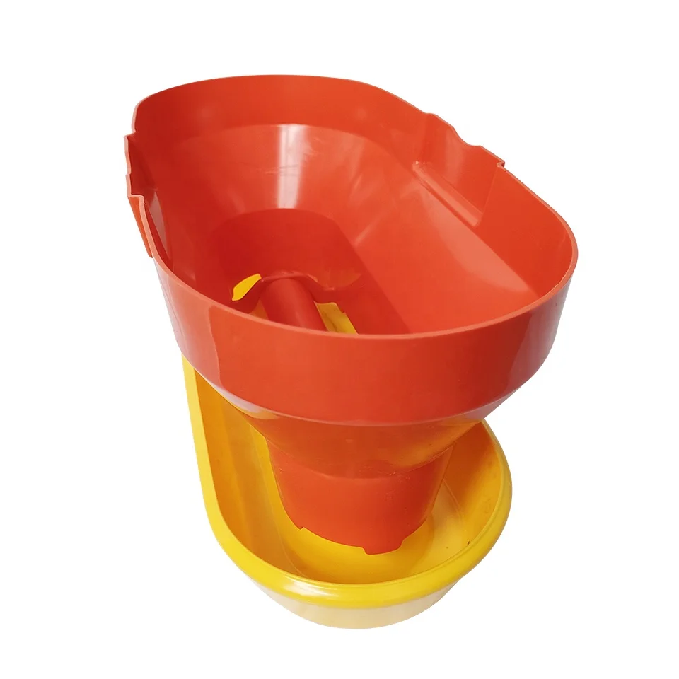 ZZ LM138 Plastic Broiler Quail Grow Chicken Automatic Turbo Feeders