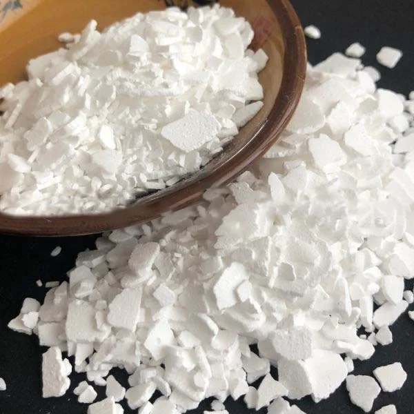 Industrial/Feed Grade Cacl White Flake 10043-52-4 74% Calcium Chloride 25Kg   with good price