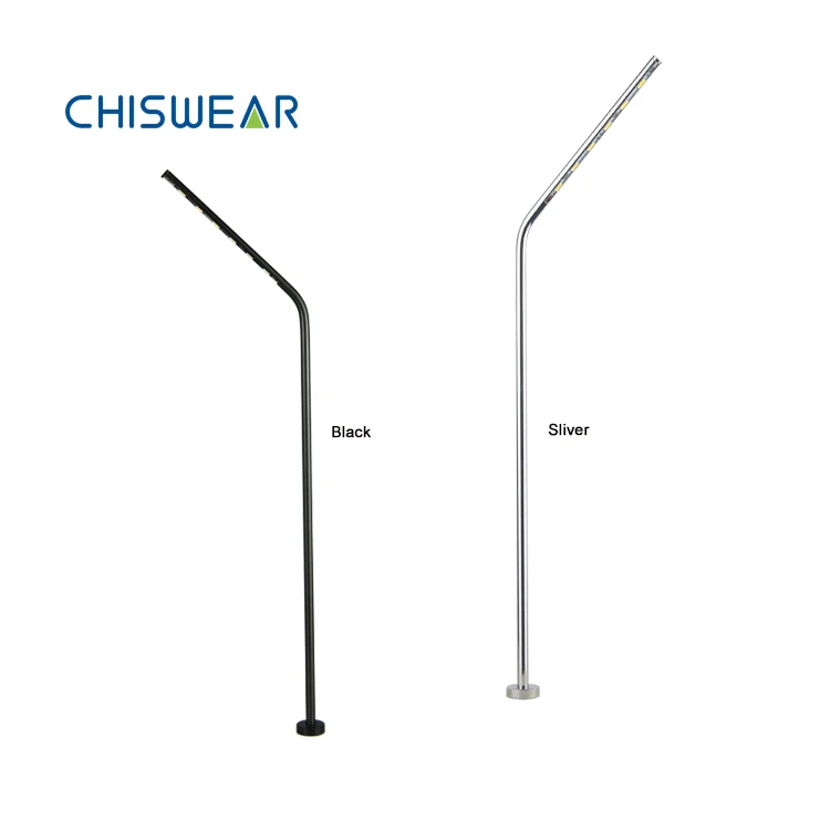 360 Degree Rotation Led Light For Jewelry Display Cases Adjustable Standing Pole Spotlight High Brightness Jewelry Light