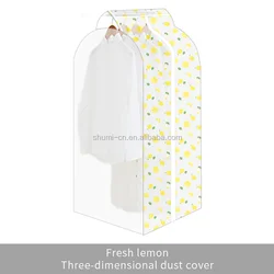 Customised garment bag for clothing white garment bag transparent golden supplier garment bag suit cover