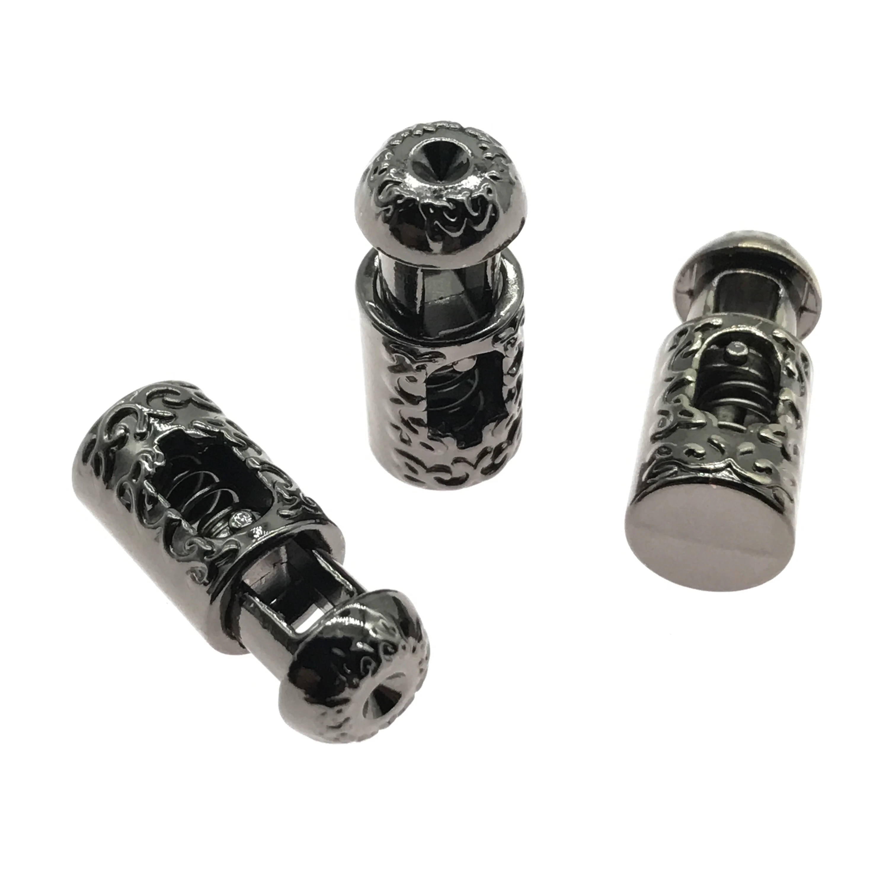 Новейшая металлическая пружинная Блокировка шнура, регулируемая застежка, эластичная переключатель