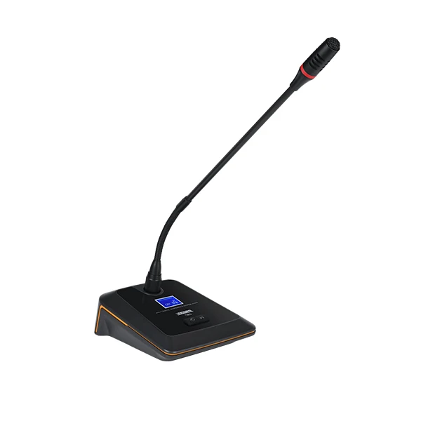 DSPPA CM60 Wireless Digital Conference Gooseneck Chairman Delegate Mic Unit