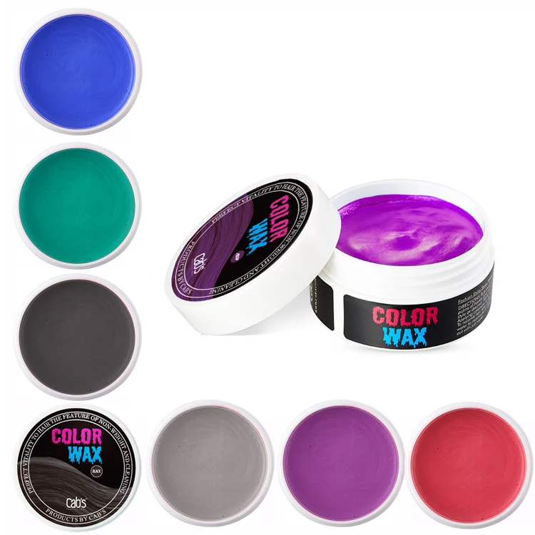 hair dye Hair dye temporary modeling fashion DIY best natural hair care color wax temporary private label