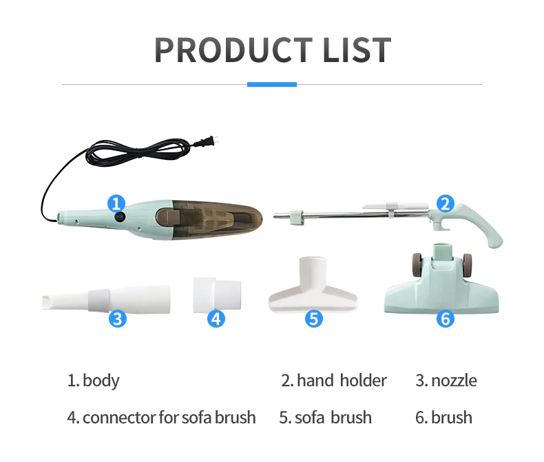 Electric stick Vacuum Cleaner Portable Vacuum Cleaner  2 in 1 Vacuum cleaner