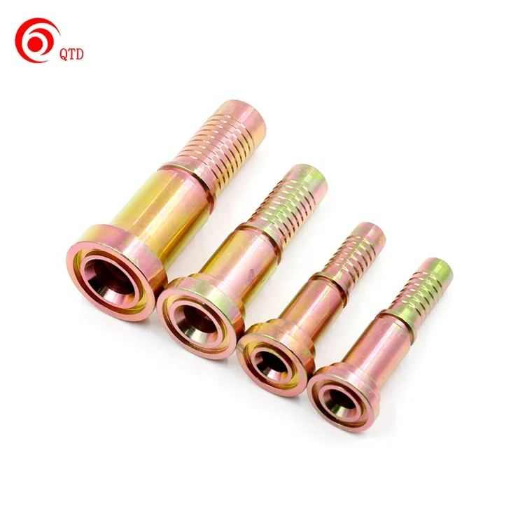 Factory Direct Price Carbon Steel JIC BSP Flange Hydraulic Hose Fitting Connectors