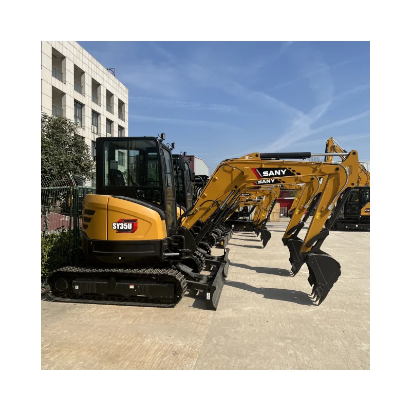 2023 год, мини-экскаватор SY35U 100%, новая машина, экскаватор 3 тонны SANY