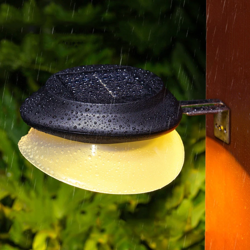 Ip65 Monocrystalline Silicon Intelligent Light Control 5W Warm White Christmas Lawn Light Stake for Outdoor Landscape