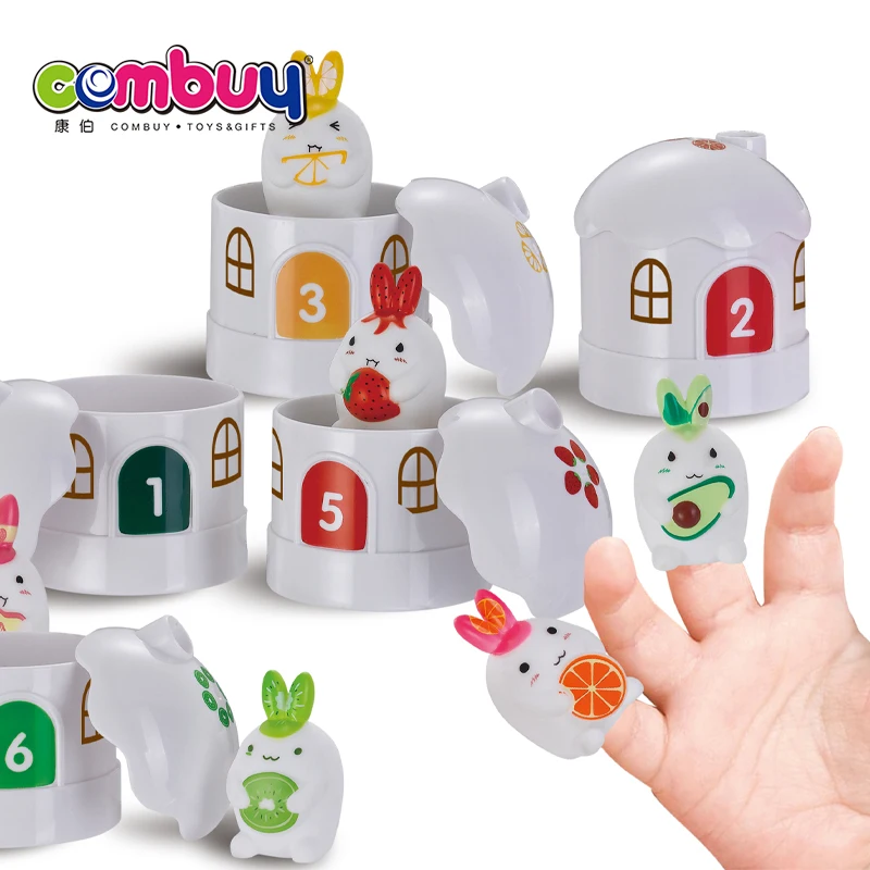 Educational soft glue silicone baby pairing toys matching memory game