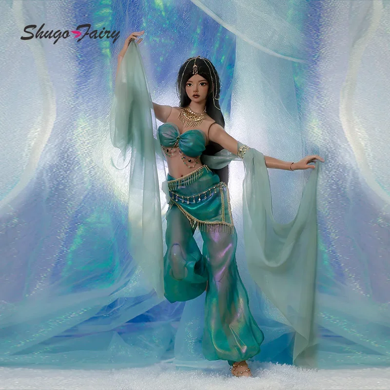 Mari Bjd Doll 1/3 Amanda DS Female Exotic Aladdin Western Dancer Princes Jasmine Blythe Art Figure Dolls for Girl Shugafairy