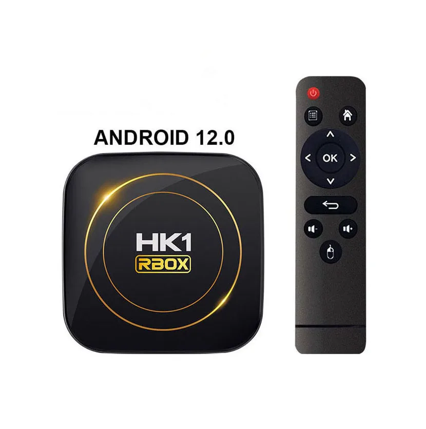 Hk1 rbox h8s TV box H618 Android 12.0 4GB/64GB HD Dual frequency  WIFI BT4 TV box stick
