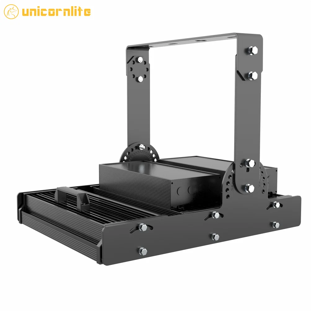 High Mast Light 1500W  Sports Soccer Field  Pole Lamp  140lm/w For Football With PMMA Lens