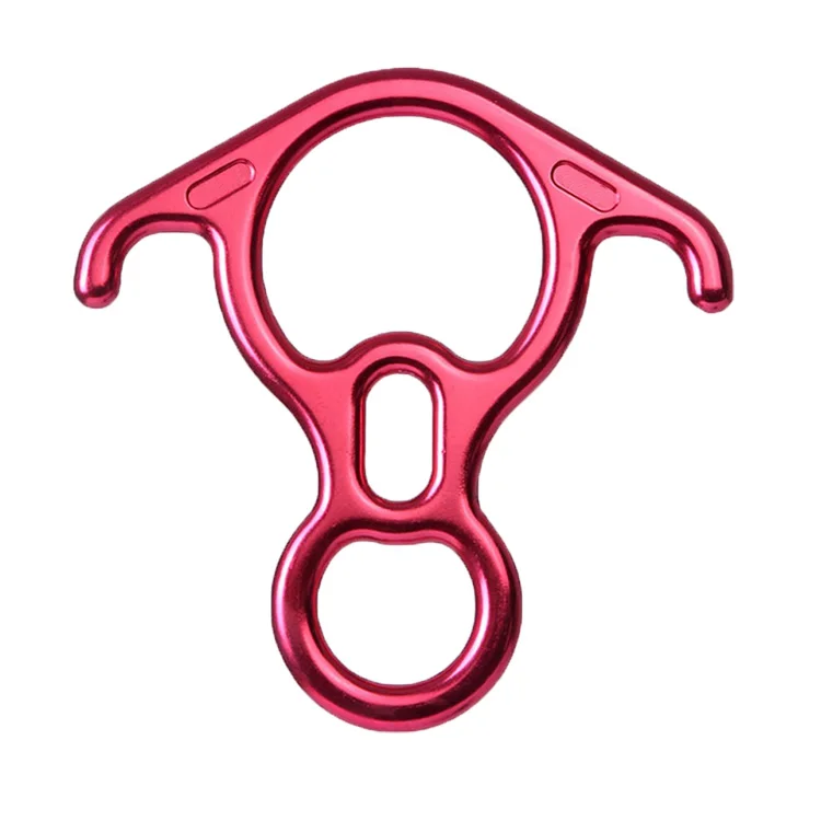 50kN rescue figure 8 descender for rappelling belaying mountaineering