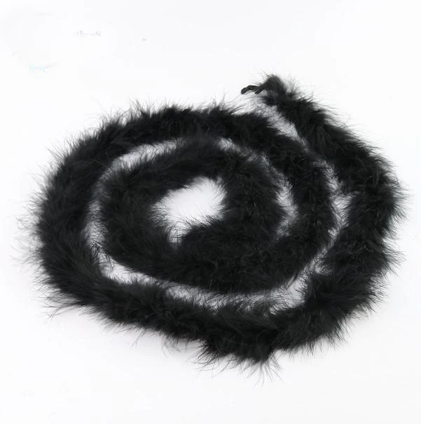 Promotion Turkry Marabou Feather Boa Colourful Turkey Feather Strip