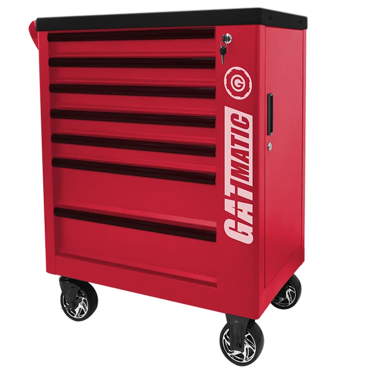 
233PCS Super Rolling Metal Trolley Car Repair Hand Tool Cabinet 
