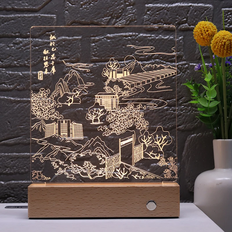 Акриловая Ночная лампа