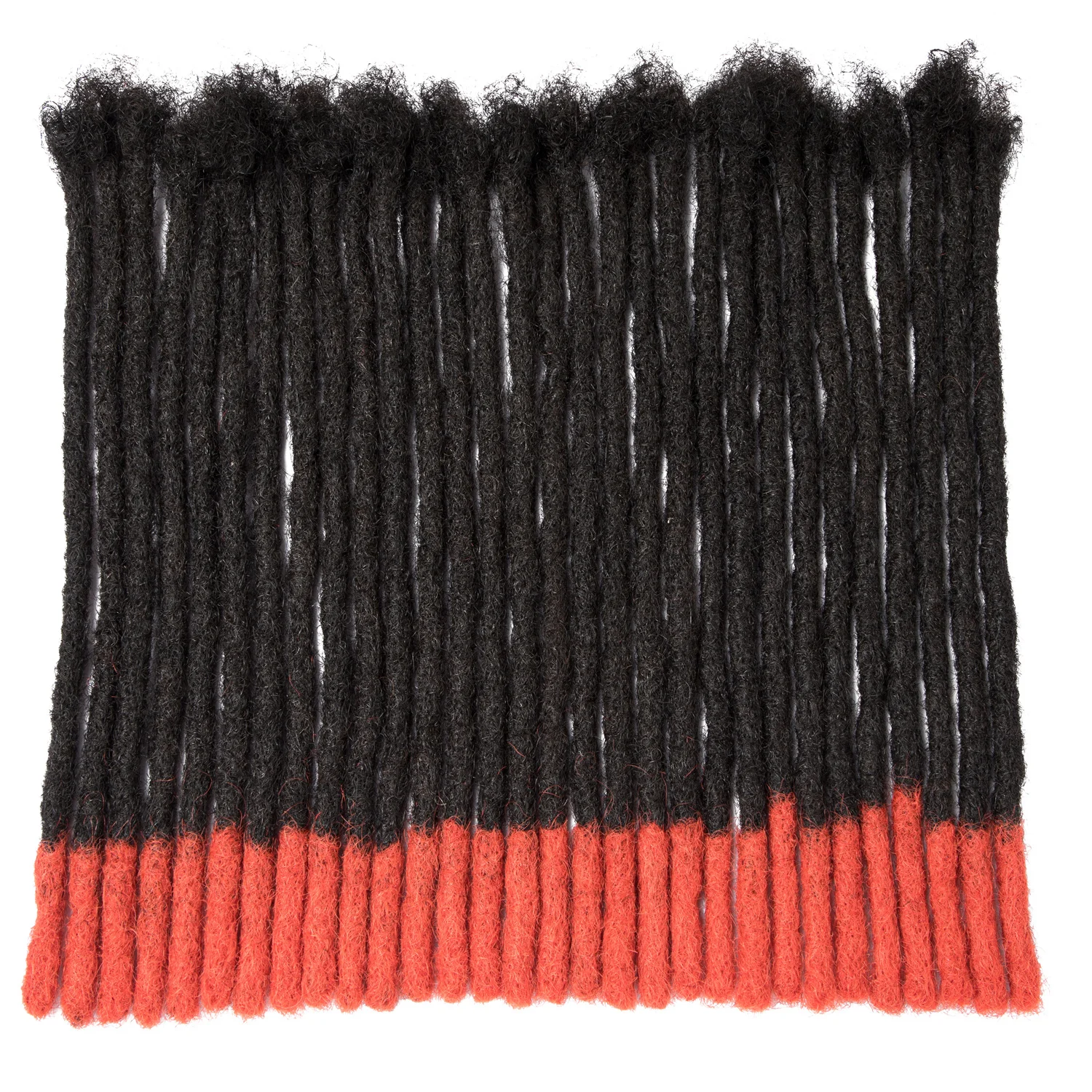 dread locks 100% handmade afro kinky curly natural micro braiding locs , virgin human hair crochet Dreadlocks extension