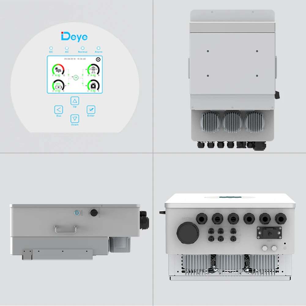 POLAND Stock Deye SUN-3.6/5/6/7/7.6/8K-SG05LP1-EU 3.6k 5k 6k 7k 8k 10k 12k Single Phase Hybrid Inverter deye sun-5k-sg03lp1-eu