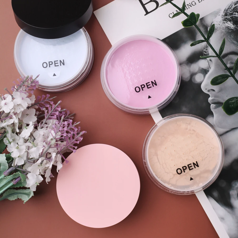 Private Label Face Cosmetic setting Powder Ultra-Light Perfecting Finishing Loose Powder Translucent Loose Powder
