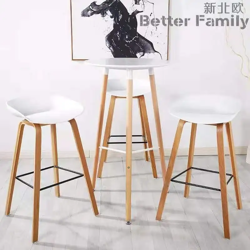 Кофейный столик из МДФ для салона высокий стул кафе обеденный стол ресторана