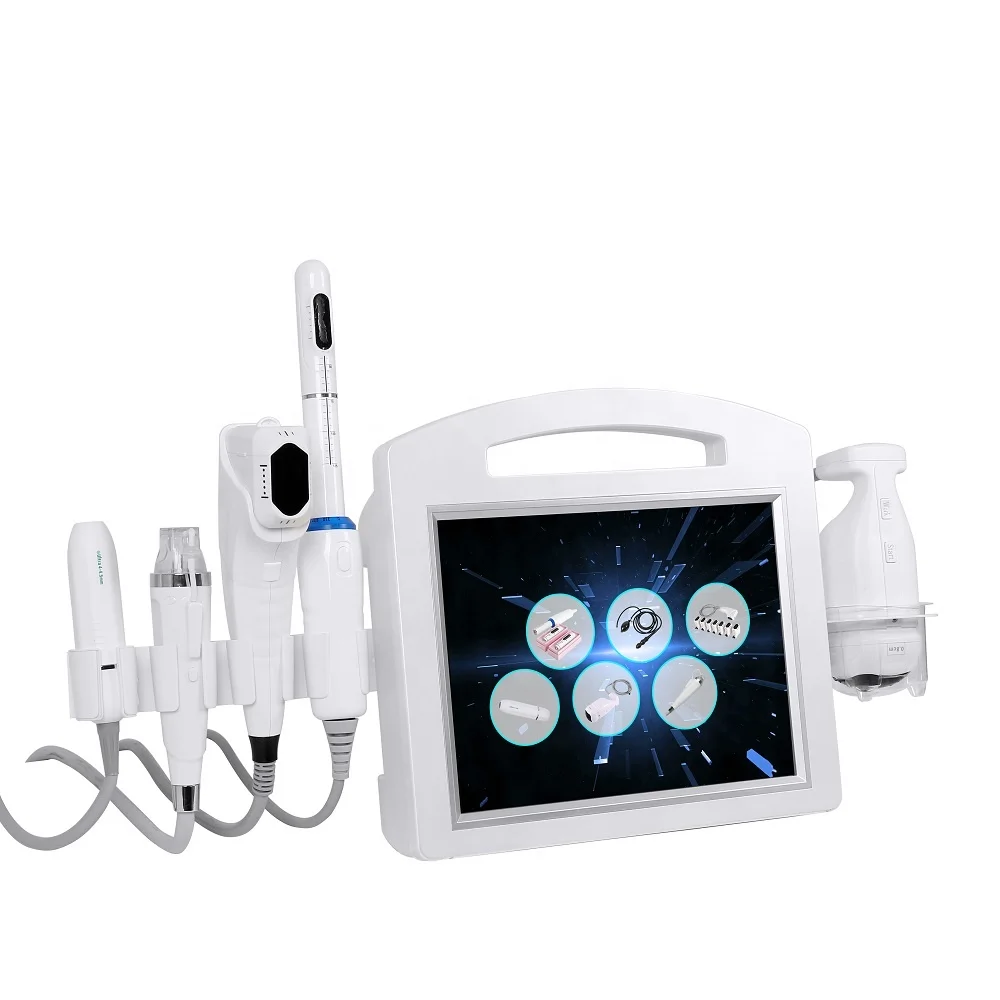 Новый стиль 5 в 1 4D Hifu 12 линий Vmax подтяжка кожи Liposonic тело похудение лифтинг лица вагинальная система подтяжки RF