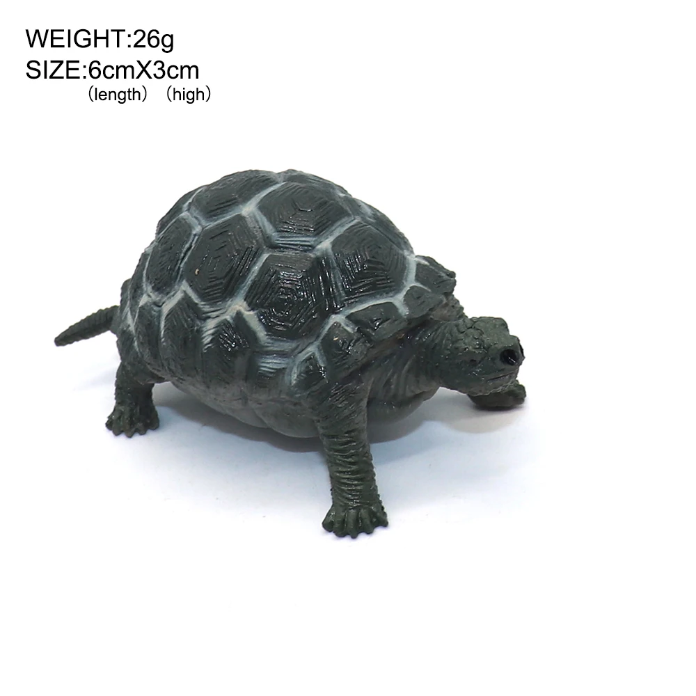 Promotional Toys PVC Turtle Toy Plastic Hard Animal Tortoise Figures Toy