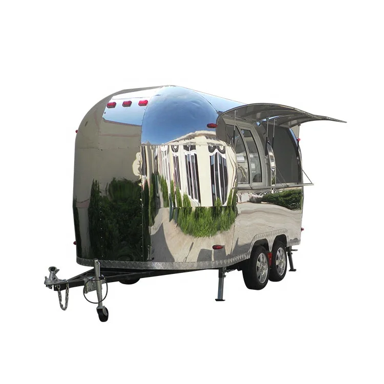 2022 Low Price dessert ice cream vending trailer / fast food cart With Street Car for sale