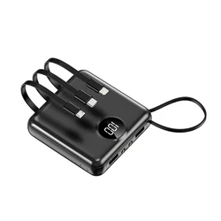 Factory selling Slim Pocket powerbank Small Size 10000 mAh Phone External Battery Charger 1000mAh Mini Portable Power Bank