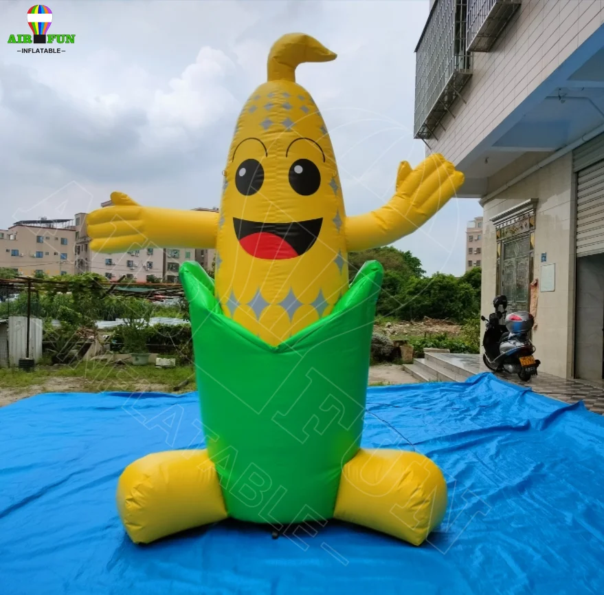 AIRFUN Inflatable Giant Maize Model Business Activity Farm Festival Decorated with Nylon Inflatable Corn Balloon for Promotion