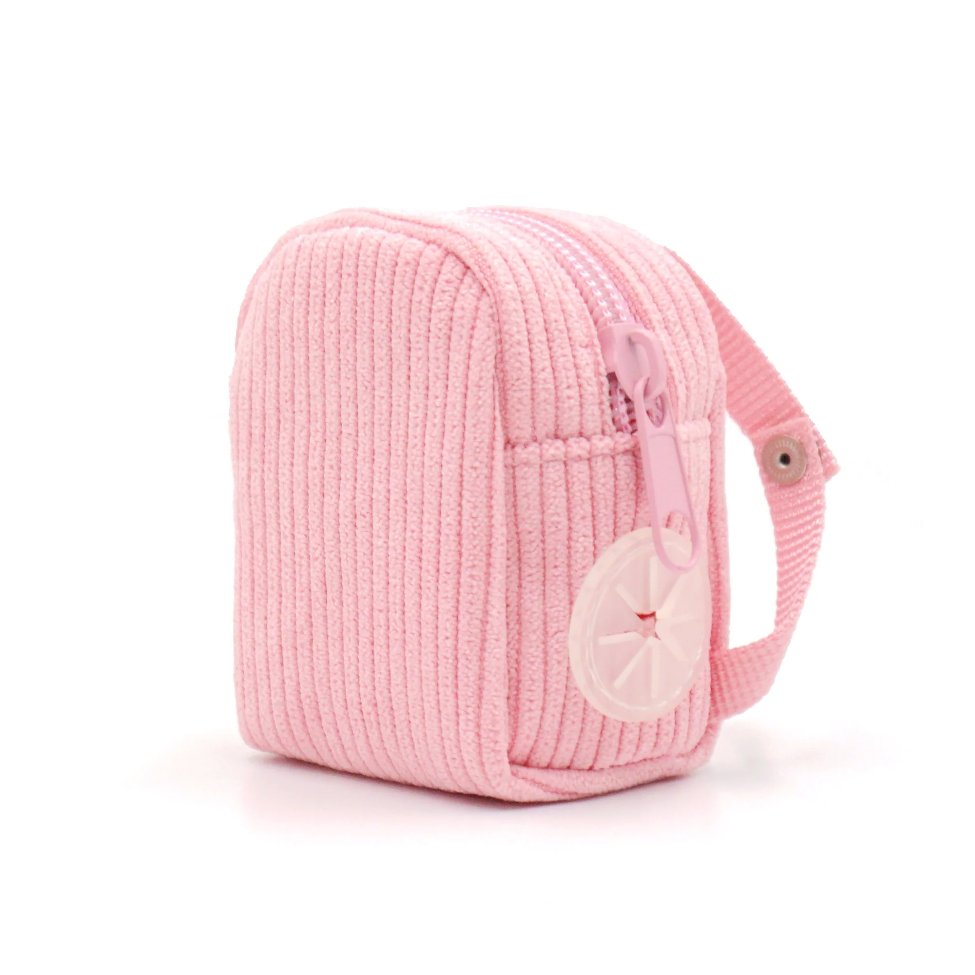 Goods for summer custom wholesale dog leash luxury corduroy poop waste bags holder pet waste poop bags walking bag for dogs