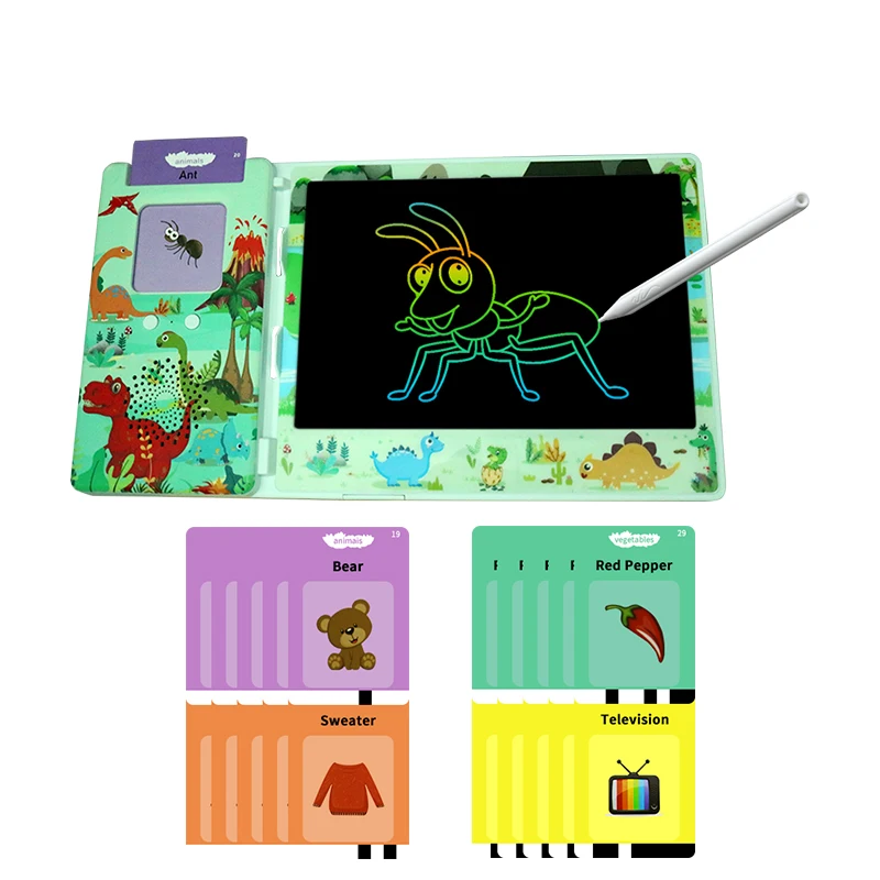 Educational toys Electronic Interactive Toy LCD writing tablet with card reader Handwriting Drawing Tablet Kids children Gift