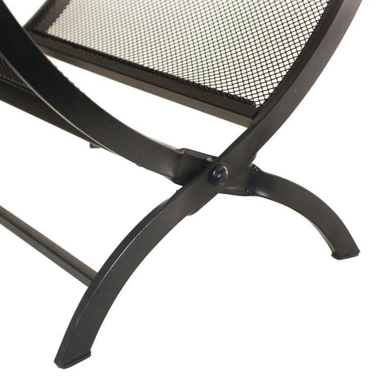 Basic fireplace log rack wood holder lumber storage stacking log bin black