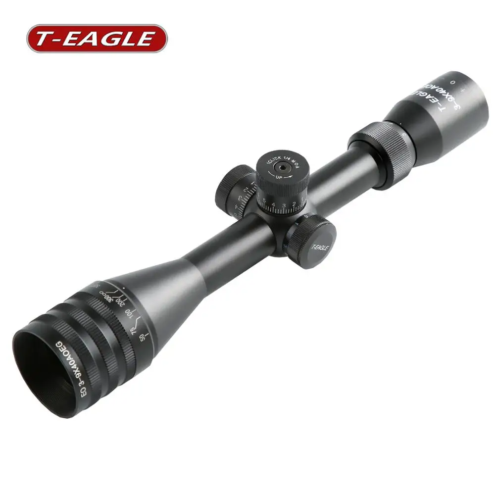 Оптовая продажа тактический охотничий прицел T-Eagle EO 3-9X40 AOE KN красная точка для охотничьего прицела пневматического ружья снайперского